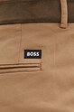 Kalhoty BOSS béžová 50487966
