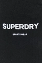 čierna Bavlnené tepláky Superdry