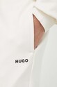 Бавовняні спортивні штани HUGO 50489617 бежевий