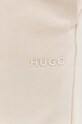 Одежда Хлопковые спортивные штаны HUGO 50489617 бежевый