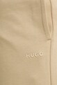 HUGO pantaloni de trening din bumbac bej 50489617