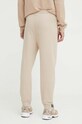 Ρούχα Βαμβακερό παντελόνι HUGO 50489617 μπεζ