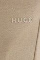Памучен спортен панталон HUGO зелен 50489617