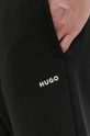 nero HUGO pantaloni da jogging in cotone