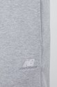New Balance spodnie dresowe bawełniane szary MP31503AG