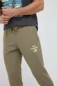 zielony New Balance spodnie dresowe