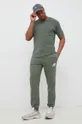 New Balance spodnie dresowe zielony