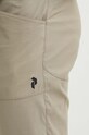 Peak Performance spodnie outdoorowe Iconiq G79120 beżowy