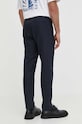 Îmbrăcăminte Samsoe Samsoe pantaloni din in M23100079 bleumarin