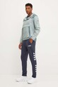 Памучен спортен панталон Hummel 212567 син AW23