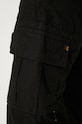 Alpha Industries pantaloni in cotone Ripstop Jogger 116201.03 nero