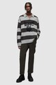 Îmbrăcăminte AllSaints pantaloni de catifea cord MM013Y verde