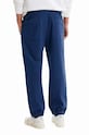 Desigual pantaloni de bumbac 23SMPW05 bleumarin SS23