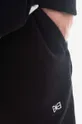 czarny Makia spodnie dresowe bawełniane