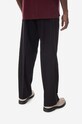 Odzież Han Kjøbenhavn spodnie z wełną Boxy Suit Pants M.131132 czarny