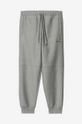 Carhartt WIP spodnie dresowe American Script Jogging Pant szary