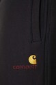 Спортен панталон Carhartt WIP American Script Jogging Pant I027042 черен