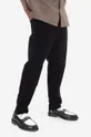 czarny Carhartt WIP spodnie sztruksowe Newel Męski
