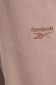 καφέ Βαμβακερό παντελόνι Reebok Classic SV Pant