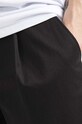 Neil Barett spodnie Pleat Loose Extra Low czarny BPA817.S010.01