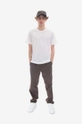 Norse Projects spodnie Ezra Light Stretch brązowy