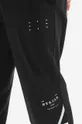 μαύρο Βαμβακερό παντελόνι MCQ Taped