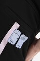 Памучен спортен панталон MCQ Taped 647262RST771000 черен