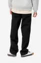 Carhartt WIP pantaloni in cotone Simple Pant nero