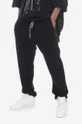 negru Rick Owens pantaloni de trening din bumbac De bărbați
