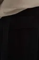 Rick Owens spodnie dresowe bawełniane czarny