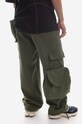 Ader Error cotton trousers Ader Error Bottom BMADSSBT0301KK cotton green BMADSSBT0301KK