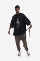 Bavlněné tepláky Rick Owens Pánský