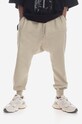 Rick Owens DRKSHDW spodnie DU01C6395.RIG.PEARL beżowy SS23