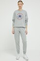 Converse spodnie dresowe 10024947.A02 szary SS23