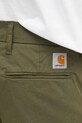 Nohavice Carhartt WIP Sid Pant zelená I027955.4102