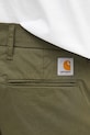 Carhartt WIP pantaloni Sid Pant verde I027955.4102