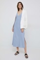 Šaty Calvin Klein K20K205542 modrá SS23