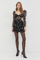 For Love & Lemons sukienka CD2873.HO22 czarny SS23