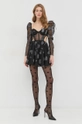 For Love & Lemons sukienka czarny