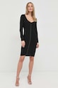 Šaty Guess W3RK37.Z33Y0 čierna SS23