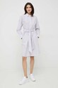 Bavlněné šaty Tommy Hilfiger WW0WW37116.PPYX bílá SS23