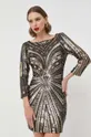 Φόρεμα Marciano Guess Great Gatsby χρυσαφί