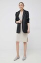 Рокля с вълна Calvin Klein K20K205619.PPYX бежов SS23