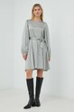 Bruuns Bazaar sukienka BBW3131 szary SS23