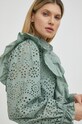 Хлопковое платье Bruuns Bazaar Sienna Kandra зелёный BBW3197