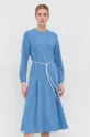 niebieski BOSS sukienka