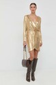 Φόρεμα BOSS 50484637 χρυσαφί SS23