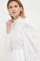 λευκό Βαμβακερό φόρεμα Custommade Jennifer