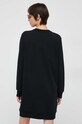 Ρούχα Βαμβακερό φόρεμα PS Paul Smith W2R.180V.E20616 μαύρο