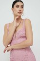 Φόρεμα Bardot ροζ 57668DB2.LILI.PINK